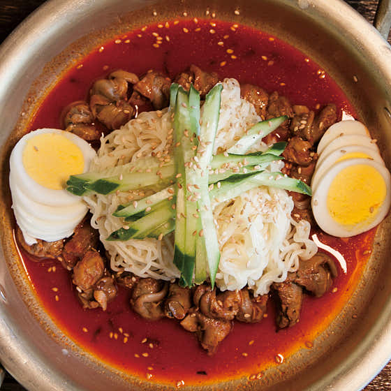 골빔면 메뉴 사진(네이버)