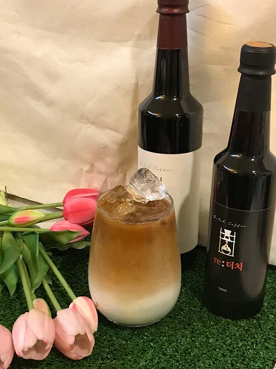 콜드브루 라떼 메뉴 사진(네이버)