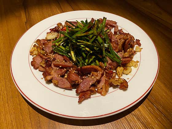 오리부추 메뉴 사진(네이버)