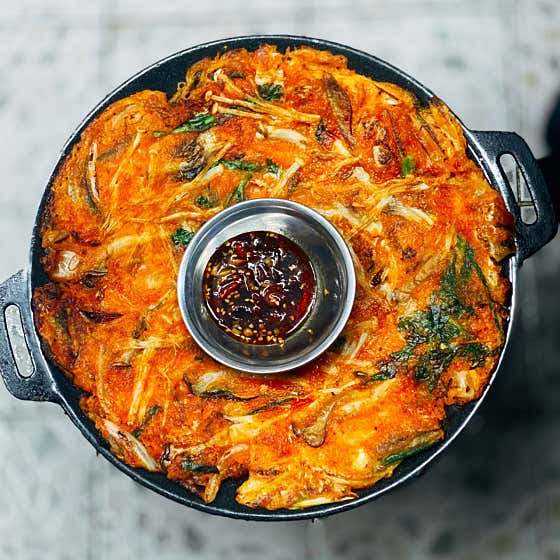 김치전 메뉴 사진(네이버)
