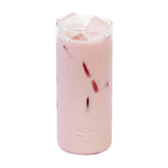 딸기밀크티 (ICE) 메뉴 사진(네이버)