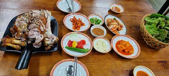 느랏왕족발 메뉴 사진(네이버)