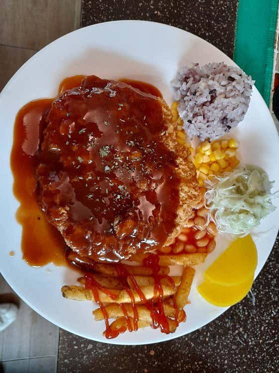 수제등심돈까스 메뉴 사진(네이버)