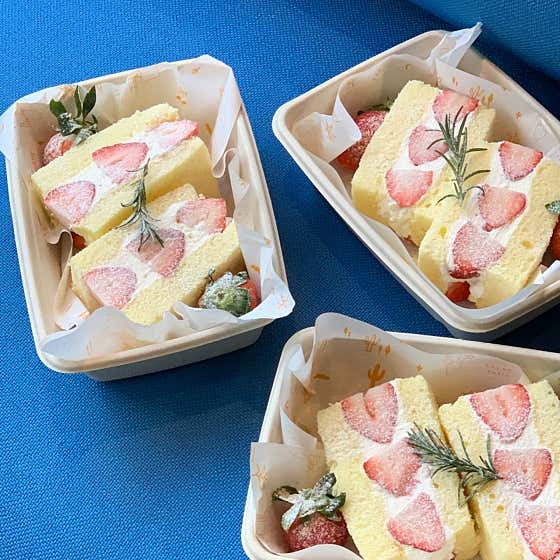딸기산도 메뉴 사진(네이버)