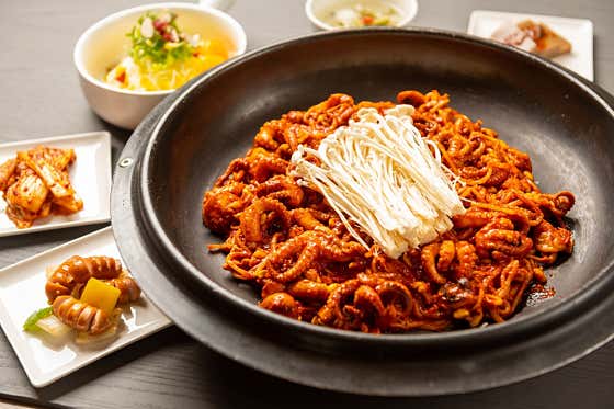 콩나물쭈꾸미 메뉴 사진(네이버)