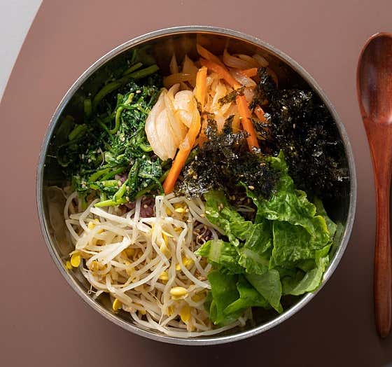 콩나물비빔밥 메뉴 사진(네이버)