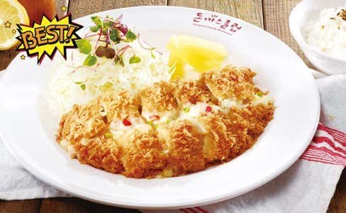 치즈 돈까스 메뉴 사진(네이버)