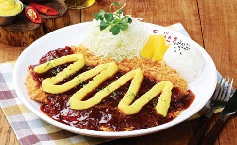 매콤 스위트 돈까스 메뉴 사진(네이버)