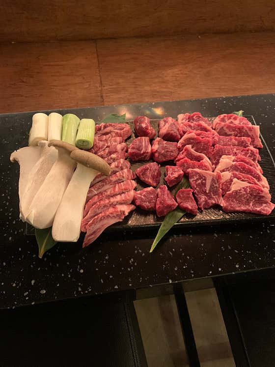 2인 모둠(화로구이 전용) 메뉴 사진(네이버)