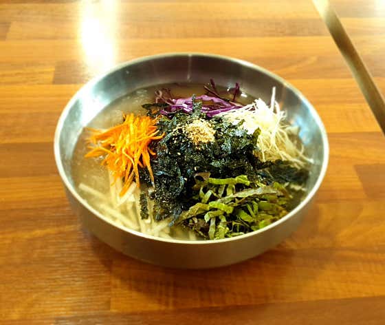 물막국수 메뉴 사진(네이버)