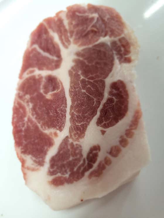 국내산 목살(180g) 메뉴 사진(네이버)