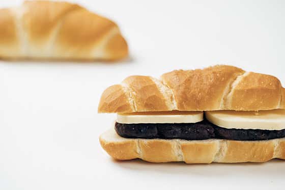 소금빵앙버터 메뉴 사진(네이버)