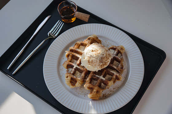 시그니처 크로플 메뉴 사진(네이버)