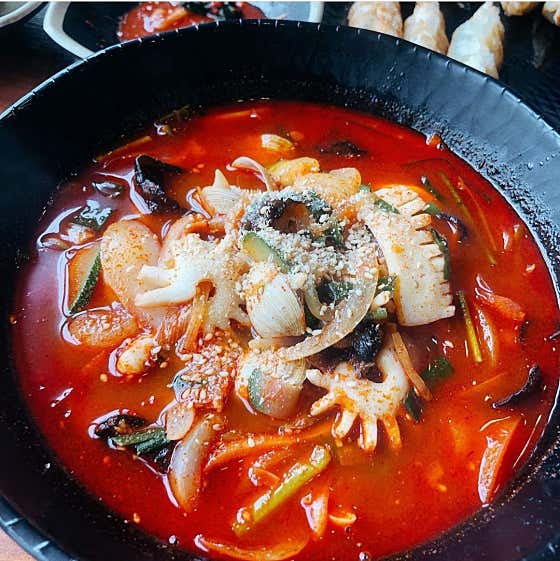 해물짬뽕 메뉴 사진(네이버)