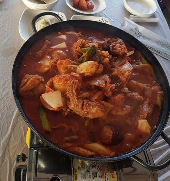닭도리탕 메뉴 사진(네이버)