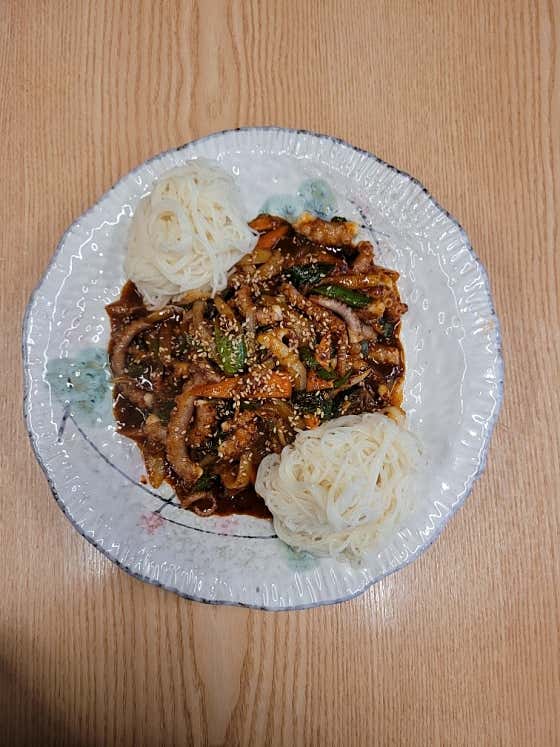 낚지볶음 메뉴 사진(네이버)