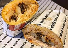 베이직 부리또 메뉴 사진(네이버)