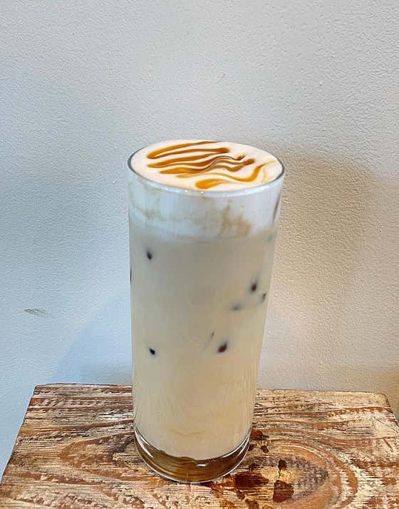 카라멜마끼아또 메뉴 사진(네이버)