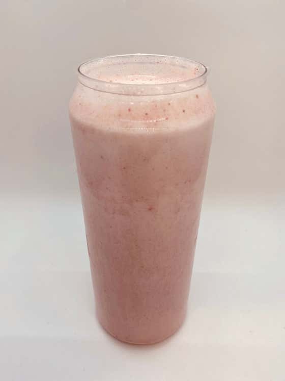 딸기라떼 (Only Iced) 메뉴 사진(네이버)