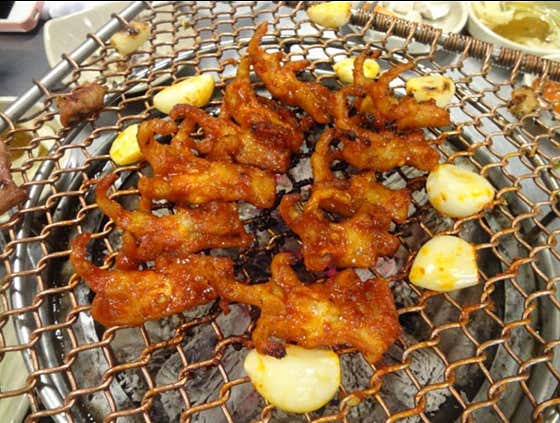 맵콤~달콤~닭발숯불구이 메뉴 사진(네이버)