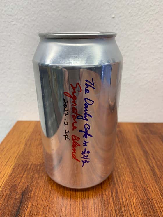 콜드브루 350ml 메뉴 사진(네이버)