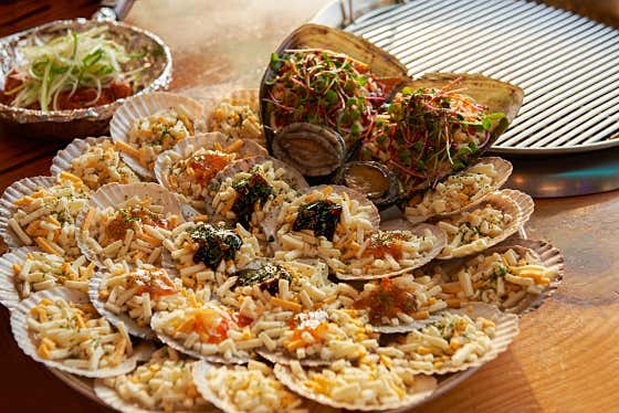 치즈가리비구이 메뉴 사진(네이버)