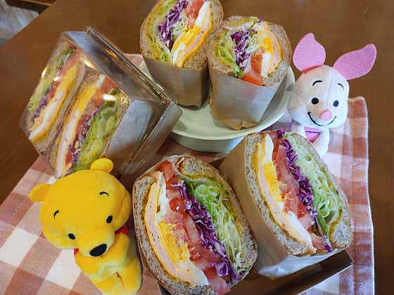 비플러스 샌드위치 메뉴 사진(네이버)