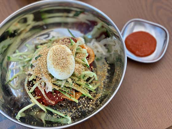 매운 비빔냉면 메뉴 사진(네이버)