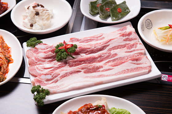 삼겹살 메뉴 사진(네이버)