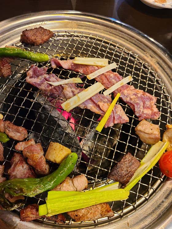 갈매기살 숯불구이 메뉴 사진(네이버)