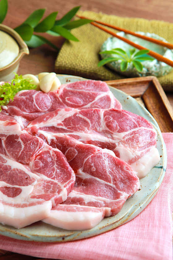 목살1인분(180g) 메뉴 사진(네이버)