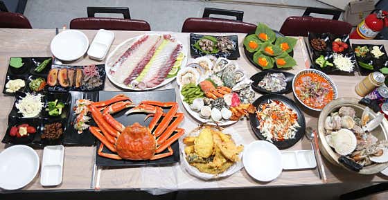 대게세트 3인 메뉴 사진(네이버)