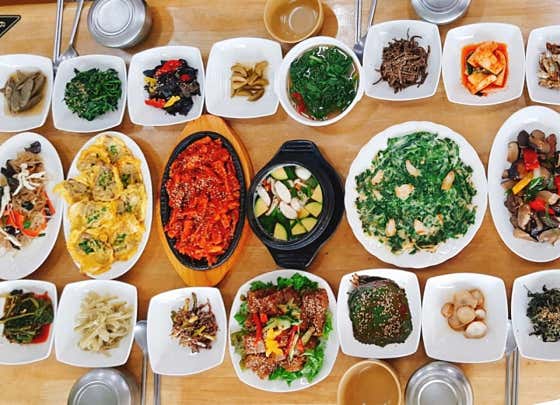 더덕구이 한정식 메뉴 사진(네이버)