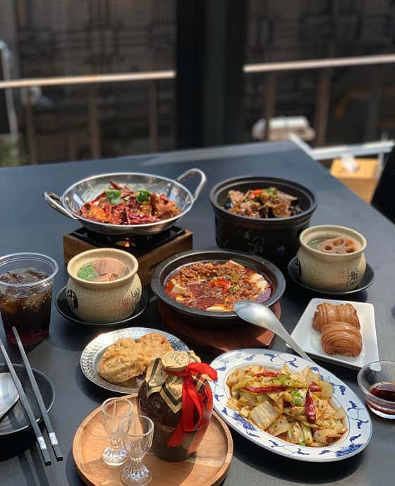뉴자훠궈 한상차림(2인이상주문가능) 메뉴 사진(네이버)