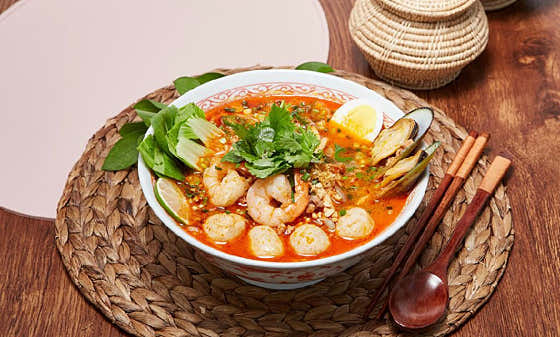 똠얌꿍쌀국수 메뉴 사진(네이버)