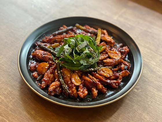 닭목살구이 메뉴 사진(네이버)