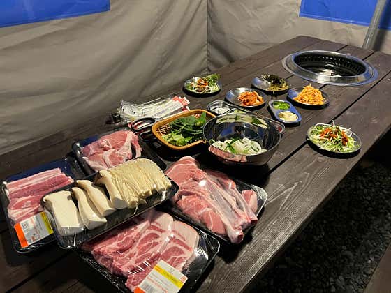 목살100g 메뉴 사진(네이버)