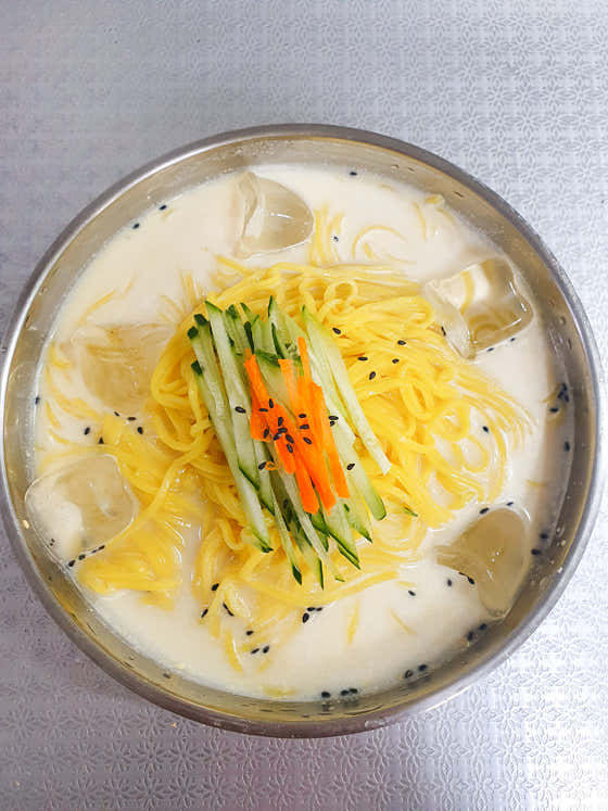 (계절메뉴)콩국수 메뉴 사진(네이버)
