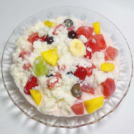 생과일화채(2~3인분) 메뉴 사진(네이버)