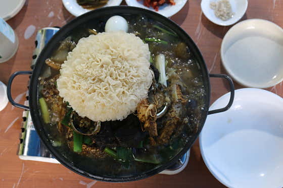 홍삼 한방닭 백숙 메뉴 사진(네이버)