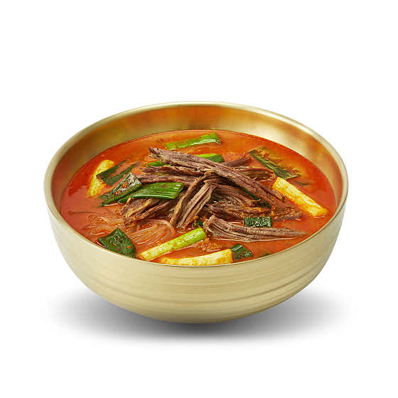 전통육개장 메뉴 사진(네이버)