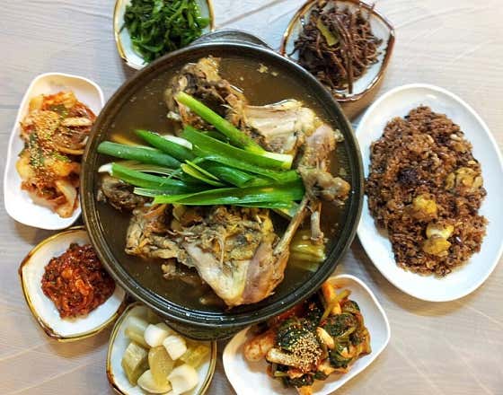 능이백숙 메뉴 사진(네이버)