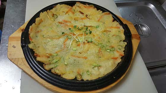 감자전 메뉴 사진(네이버)