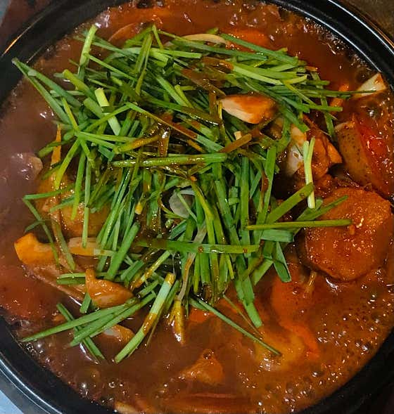 닭도리탕 소 메뉴 사진(네이버)