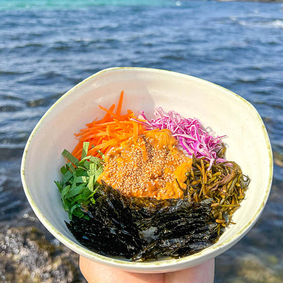 성게비빔밥 메뉴 사진(네이버)