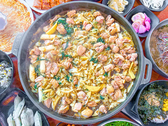 간장닭갈비 메뉴 사진(네이버)