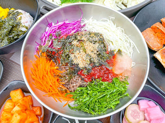 비빔막국수 메뉴 사진(네이버)
