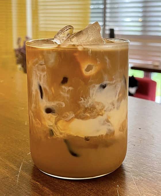 비엔나라떼hot/ice 메뉴 사진(네이버)