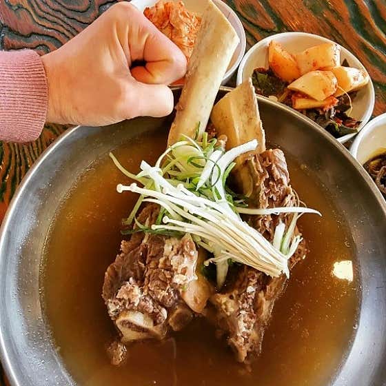 왕갈비탕 메뉴 사진(네이버)