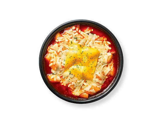 더블치즈떡볶이 메뉴 사진(네이버)